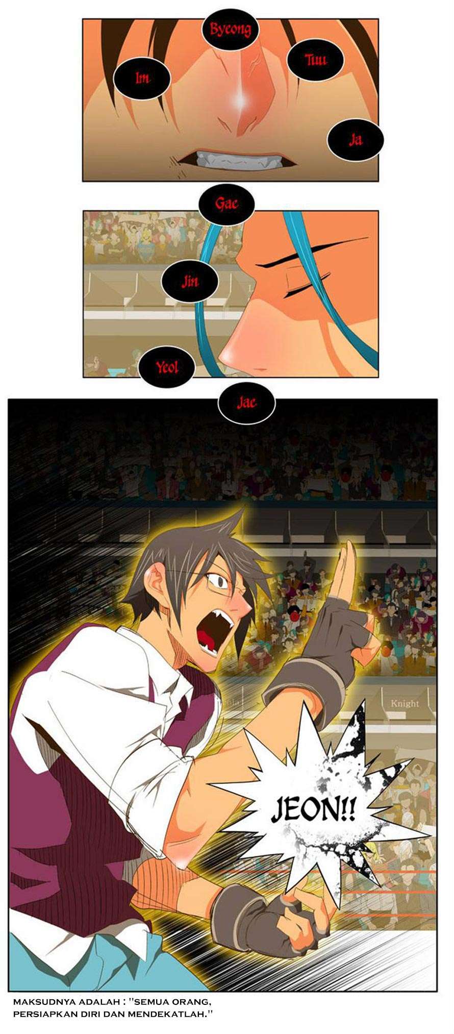 The God of High School Chapter 70 - halaman 32