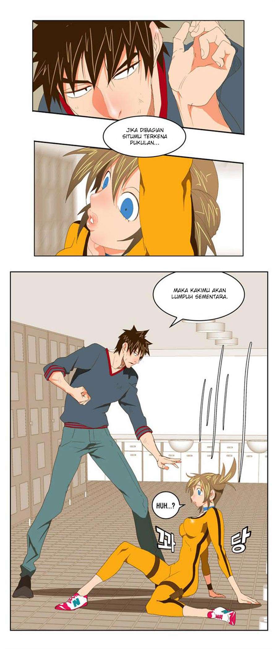The God of High School Chapter 72 - halaman 32