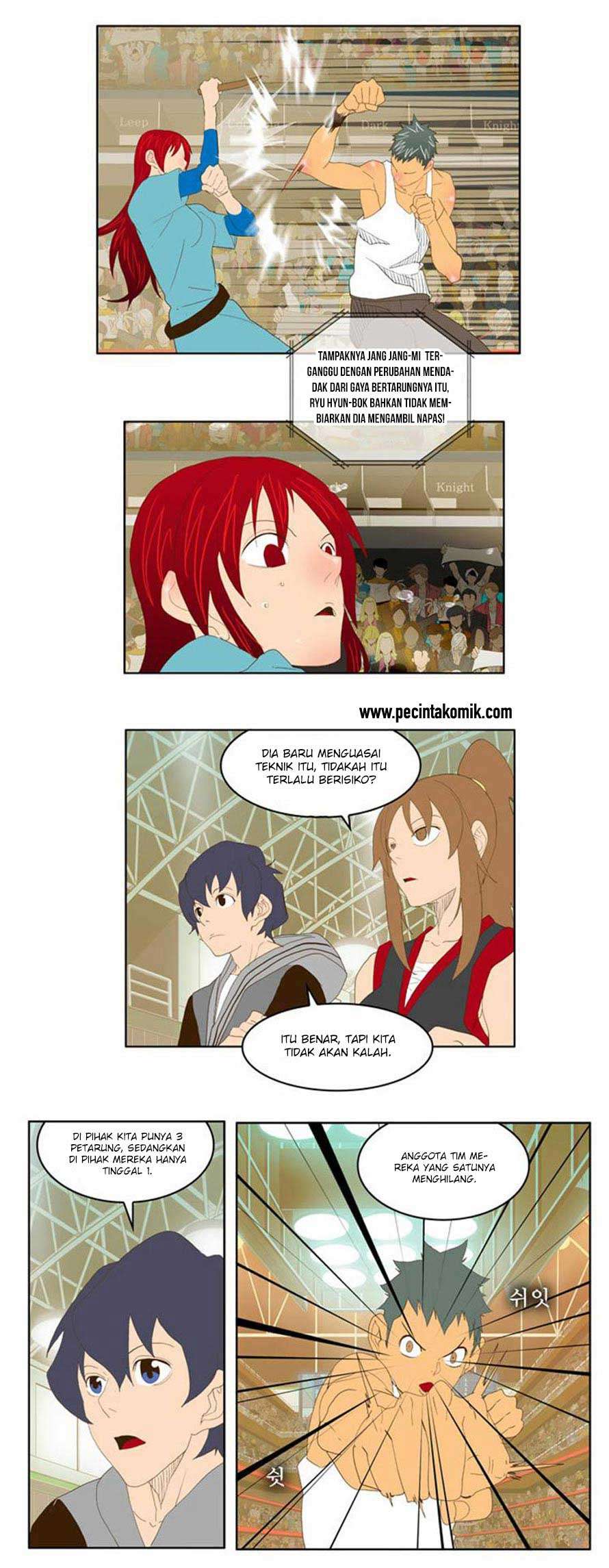The God of High School Chapter 73 - halaman 31