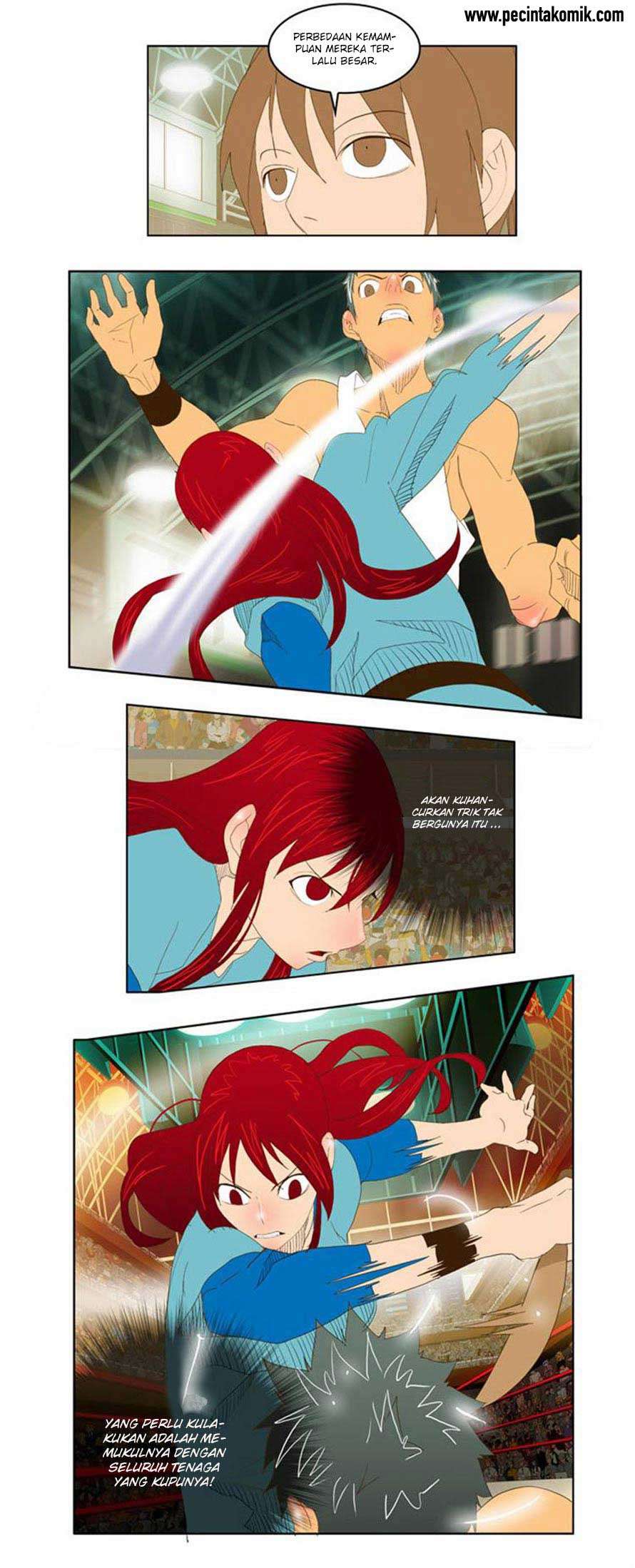 The God of High School Chapter 73 - halaman 34