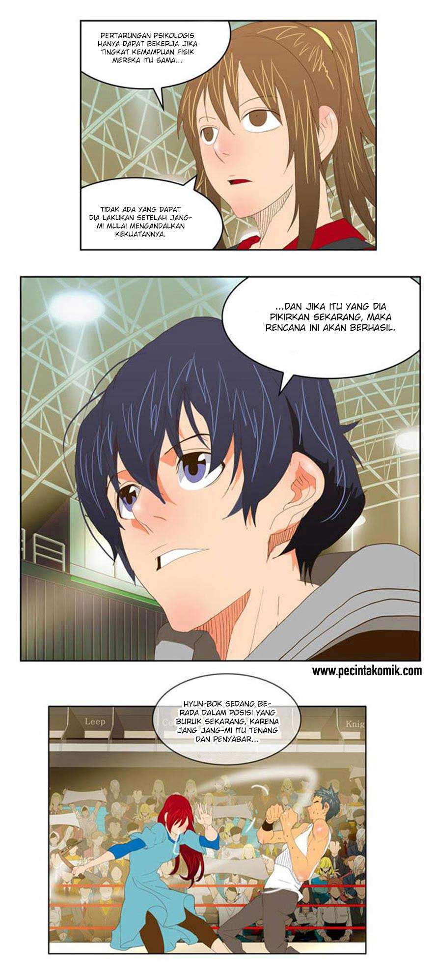 The God of High School Chapter 73 - halaman 35