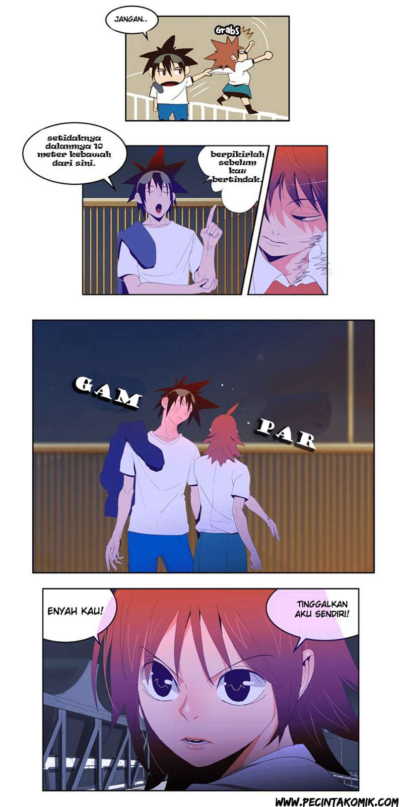The God of High School Chapter 8 - halaman 14