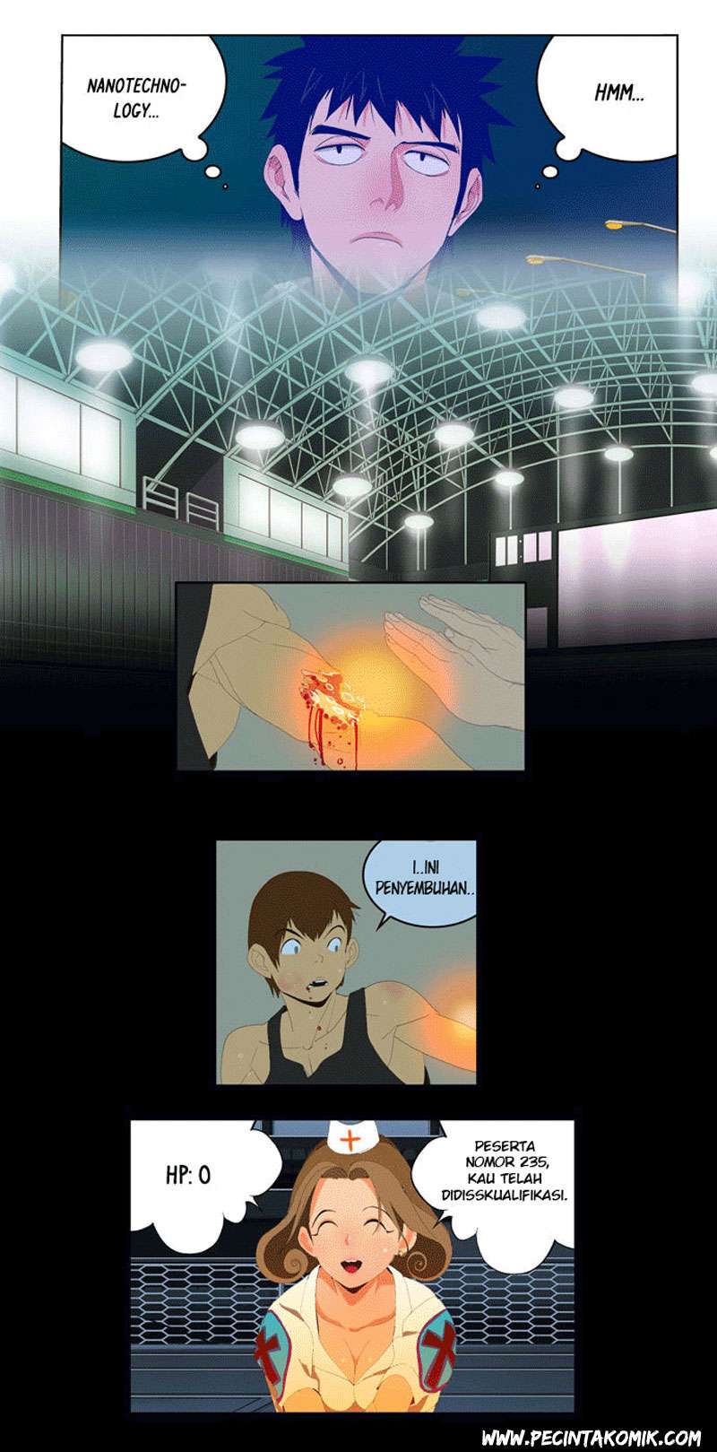 The God of High School Chapter 8 - halaman 7