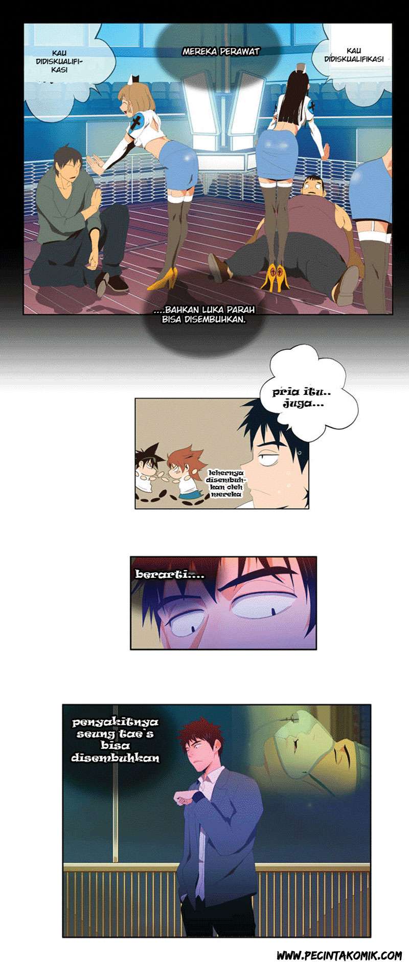 The God of High School Chapter 8 - halaman 8