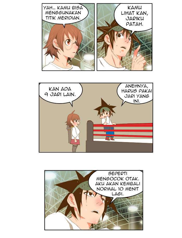 The God of High School Chapter 81 - halaman 9
