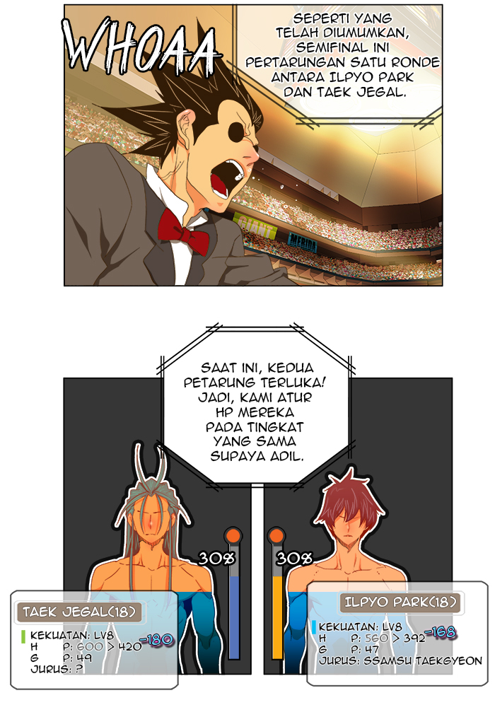 The God of High School Chapter 93 - halaman 30