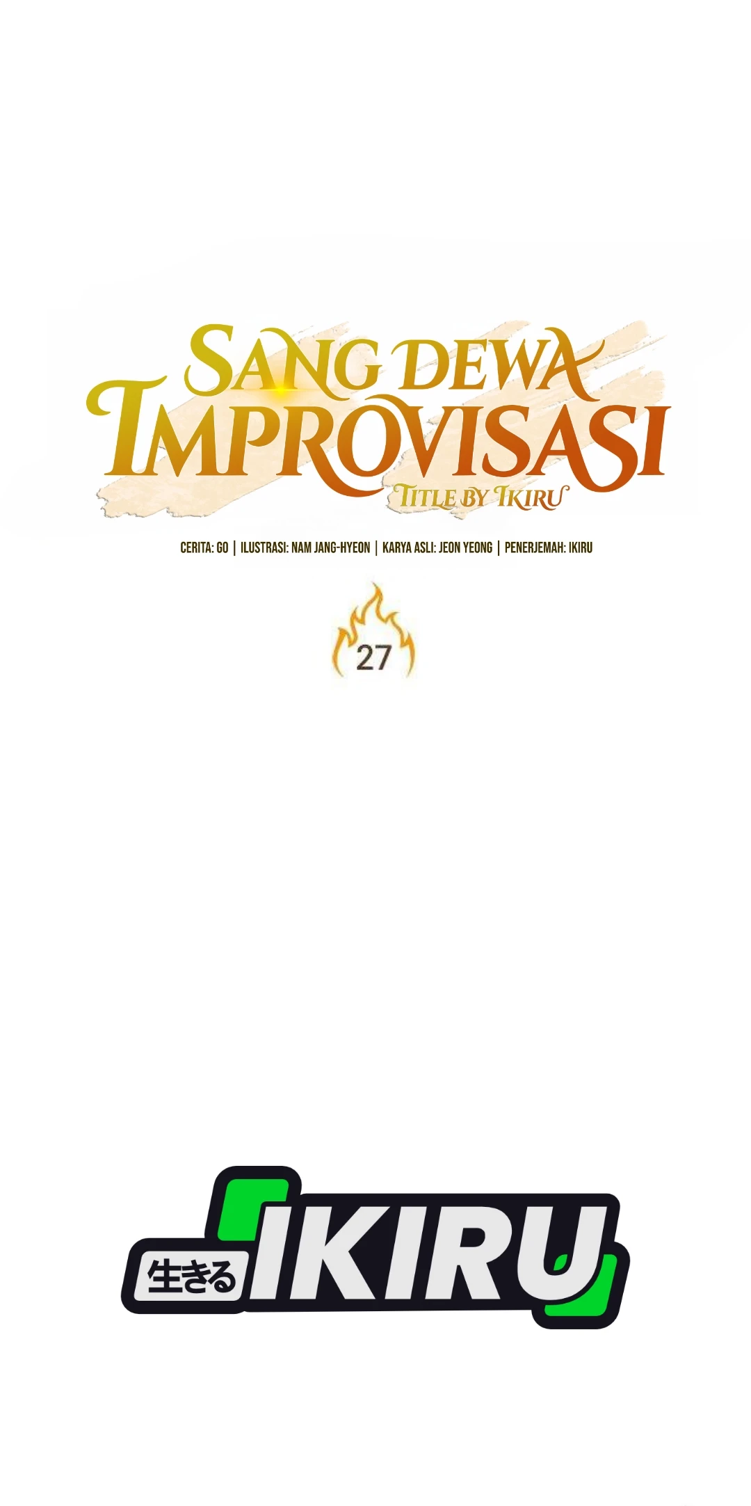 The God of Improvisation Chapter 27 - halaman 20