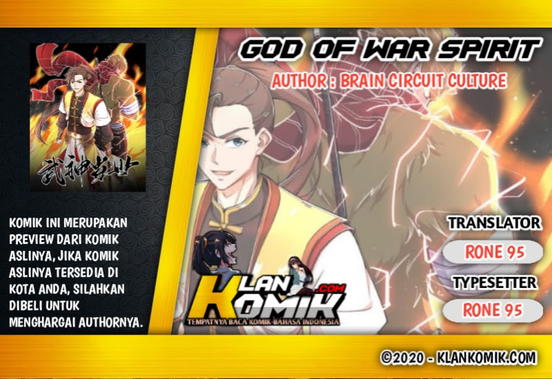 The God of War Chapter 15 - halaman 1