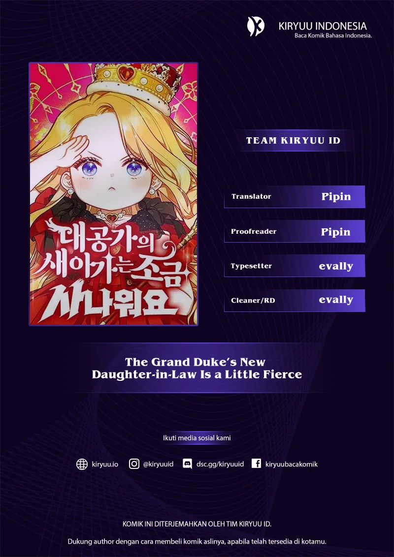 The Grand Duke’s New Daughter-in-Law Is a Little Fierce Chapter 2 - halaman 1