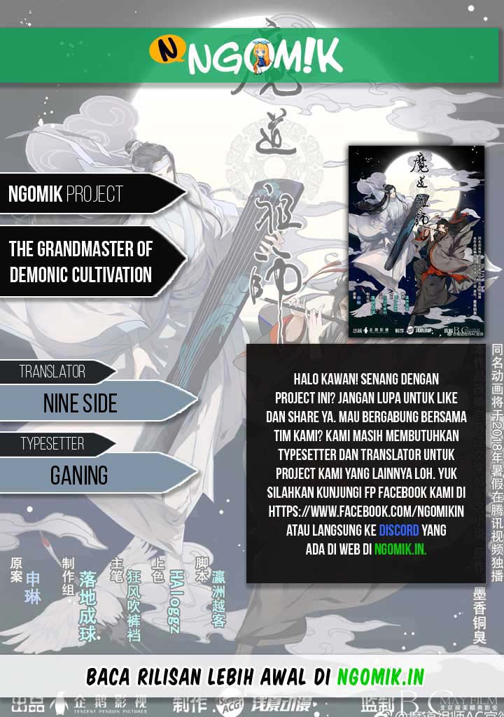 The Grandmaster of Demonic Cultivation Chapter 34 - halaman 1
