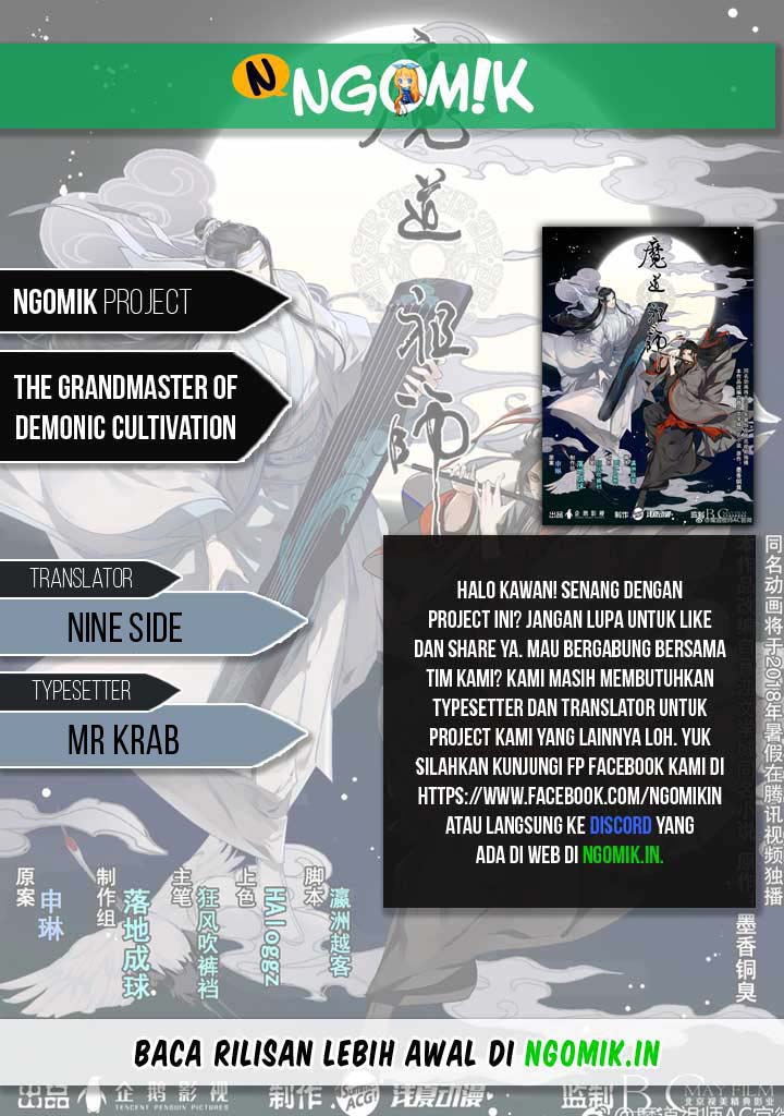 The Grandmaster of Demonic Cultivation Chapter 55 - halaman 1