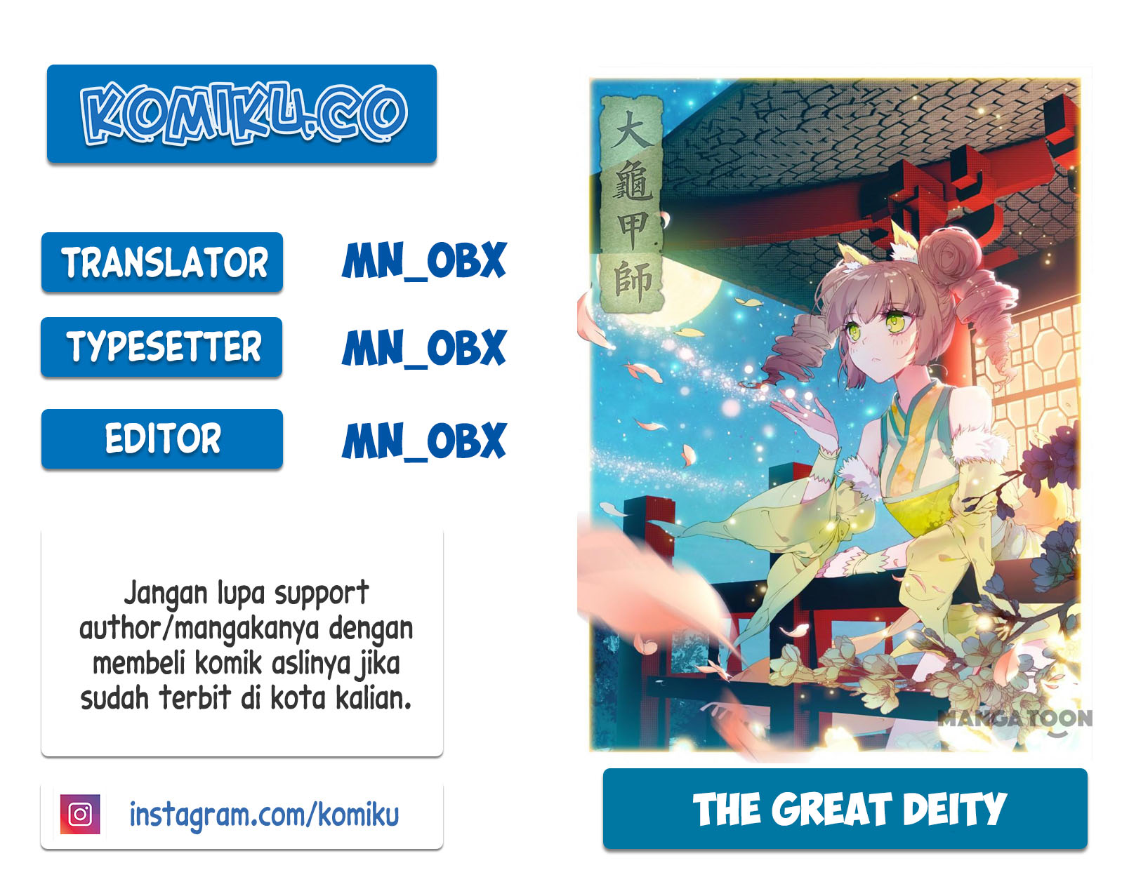 The Great Deity Chapter 36 - halaman 1