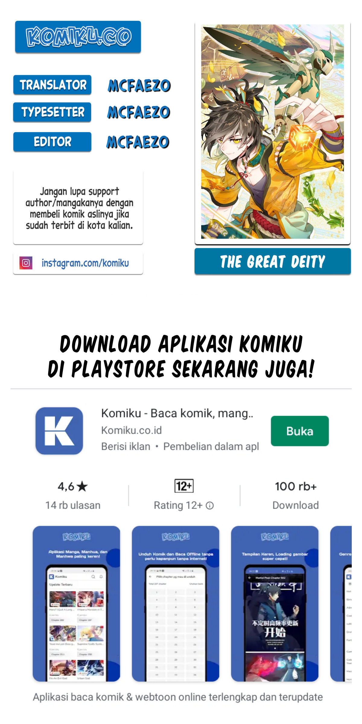 The Great Deity Chapter 40 - halaman 1