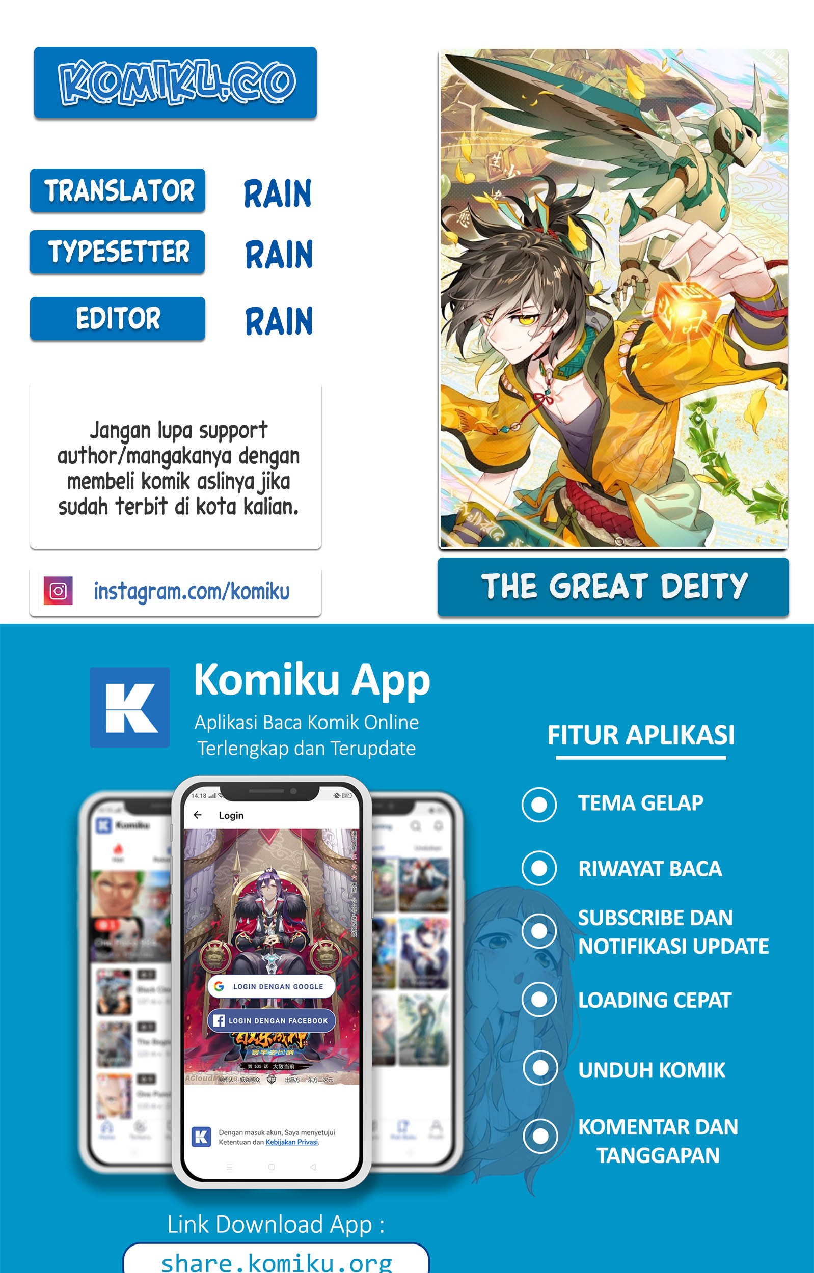 The Great Deity Chapter 77 - halaman 1