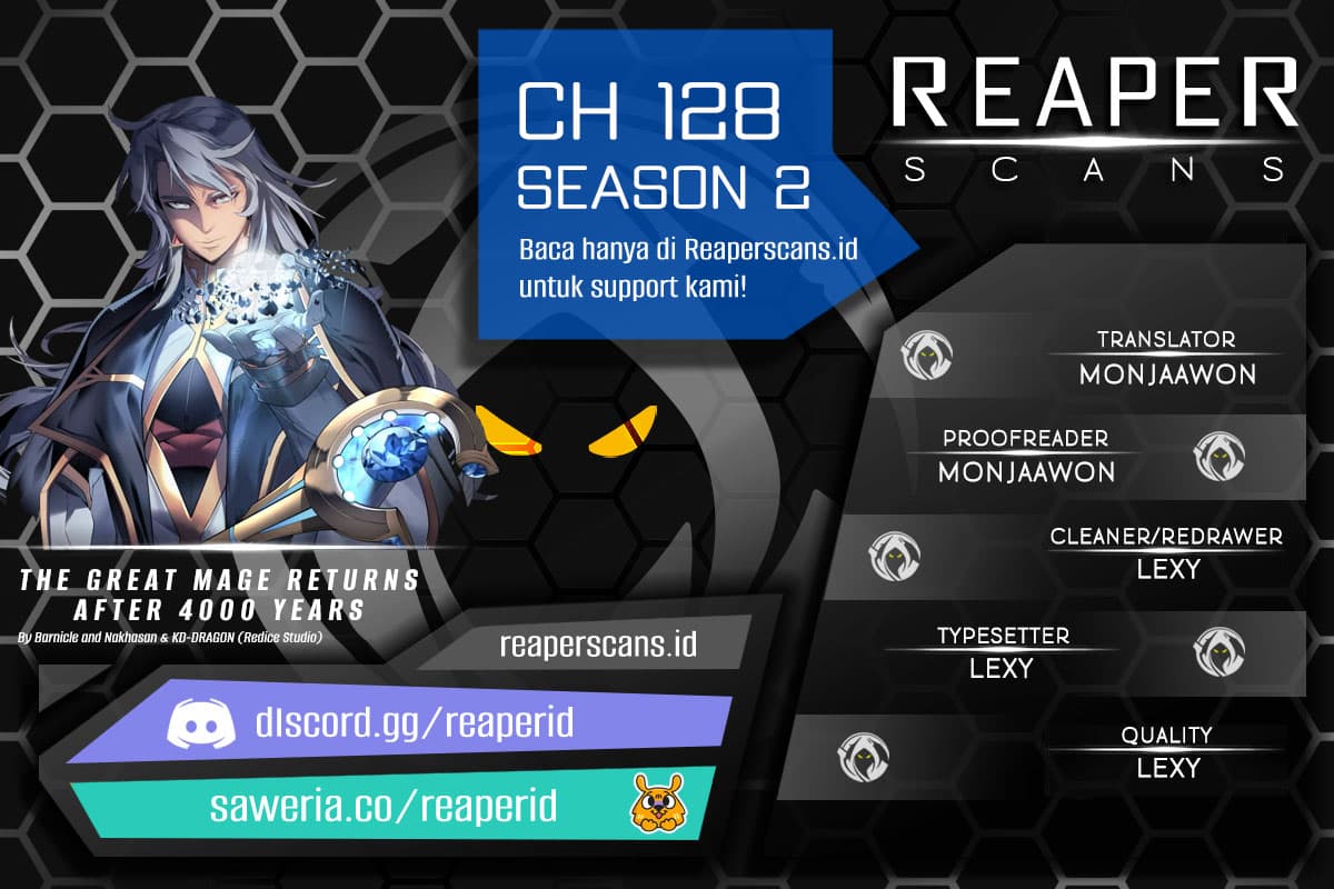 The Great Mage Returns After 4000 Years Chapter 128 - halaman 1