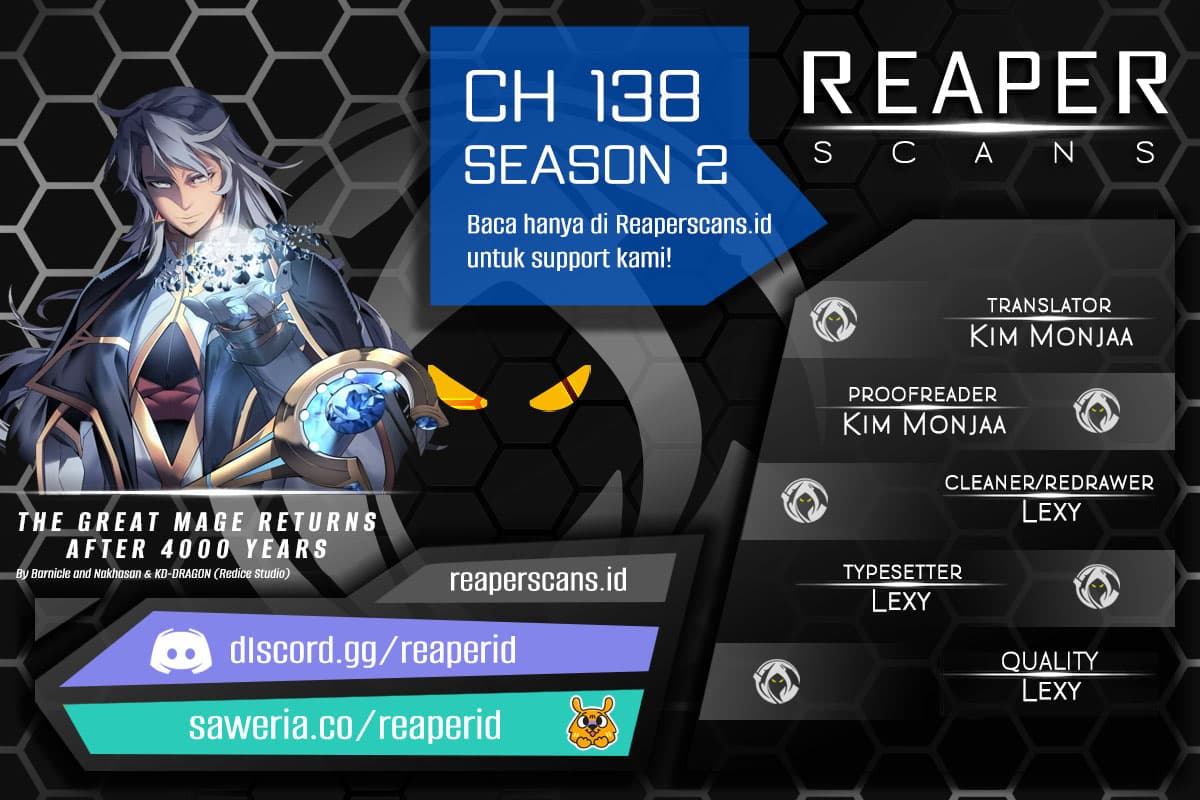 The Great Mage Returns After 4000 Years Chapter 138 - halaman 1