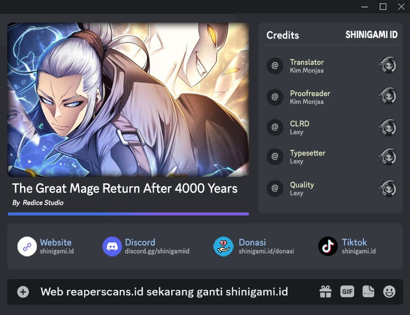 The Great Mage Returns After 4000 Years Chapter 159 - halaman 1