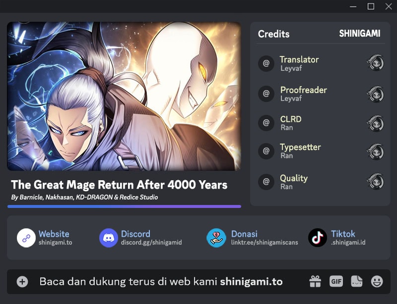 The Great Mage Returns After 4000 Years Chapter 192 - halaman 1