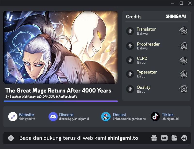 The Great Mage Returns After 4000 Years Chapter 216 - halaman 1