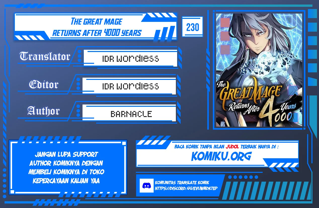 The Great Mage Returns After 4000 Years Chapter 230 - halaman 1