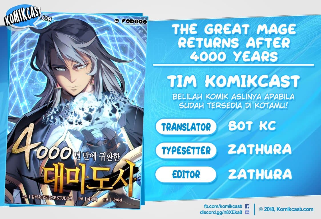 The Great Mage Returns After 4000 Years Chapter 40 - halaman 1