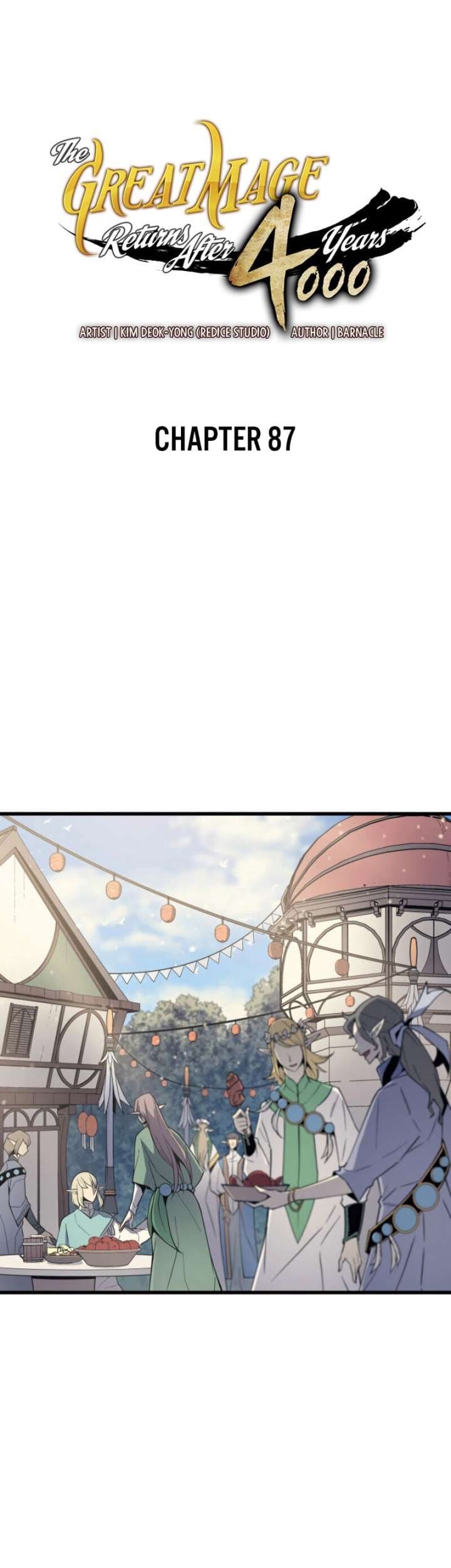The Great Mage Returns After 4000 Years Chapter 87 - halaman 1