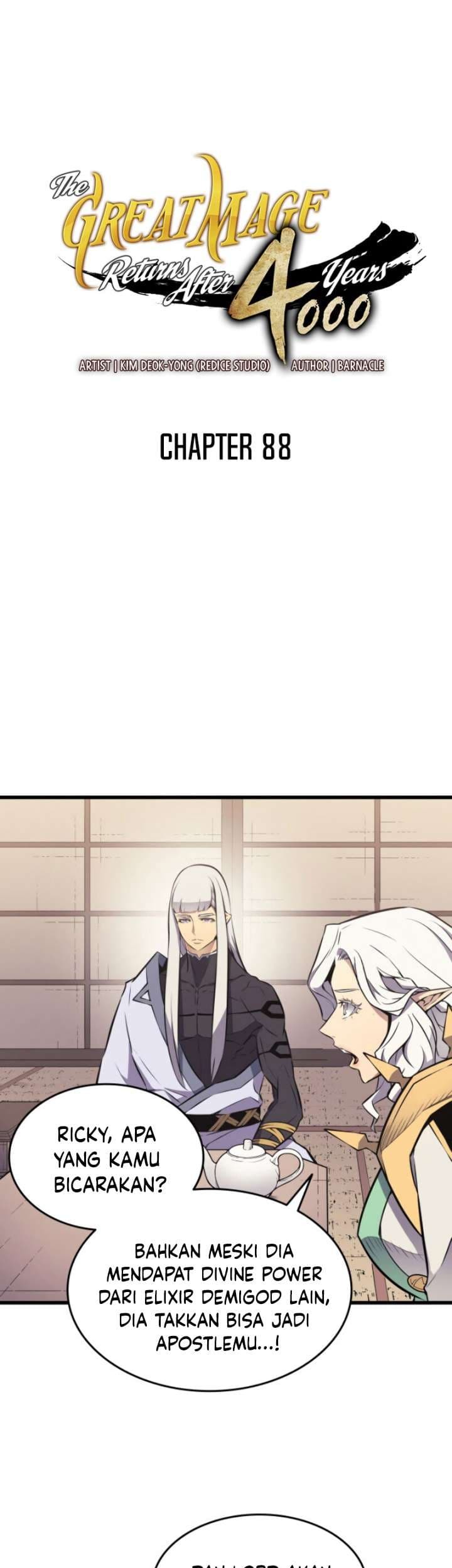 The Great Mage Returns After 4000 Years Chapter 88 - halaman 1