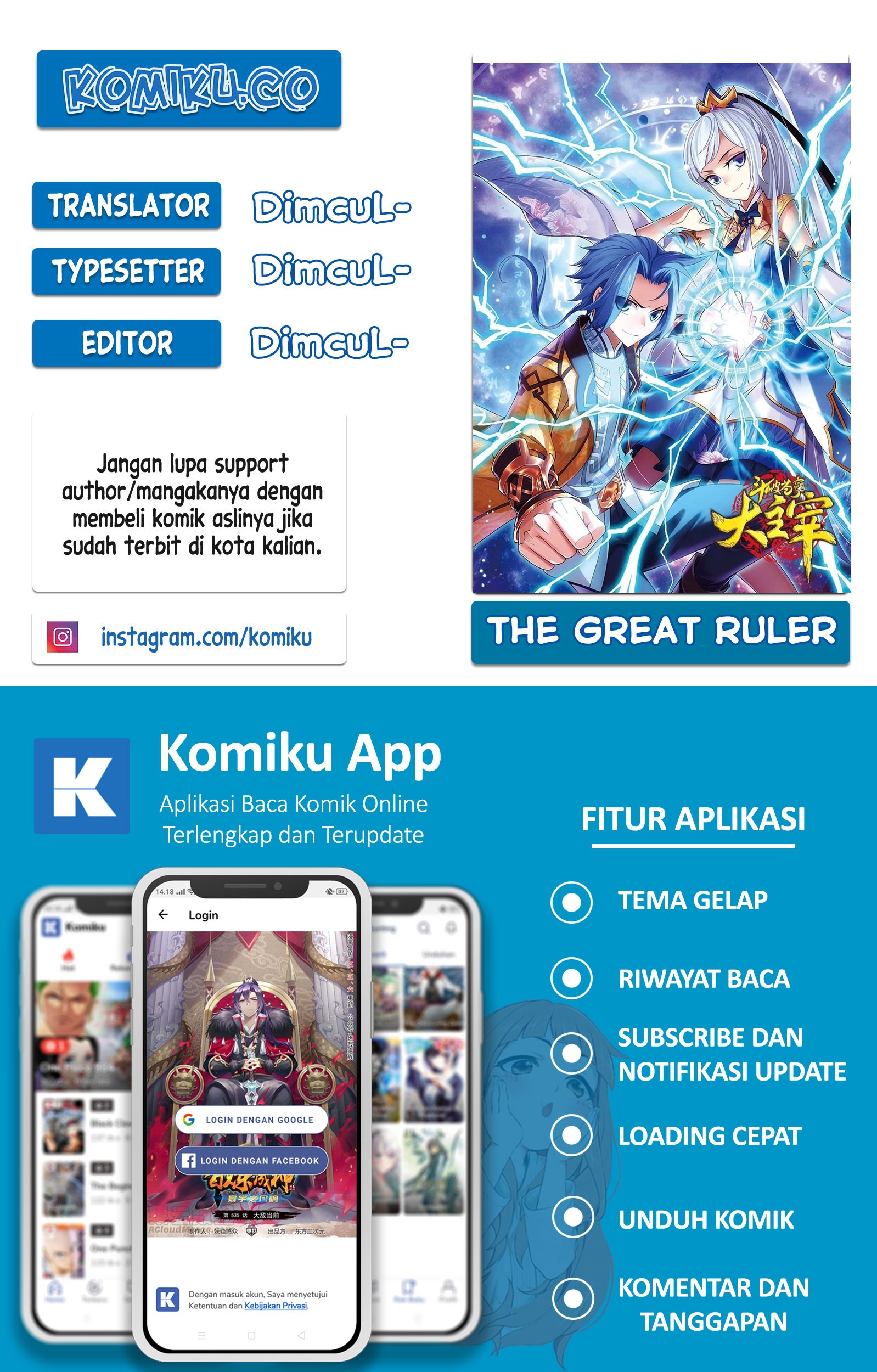 The Great Ruler Chapter 137 - halaman 1