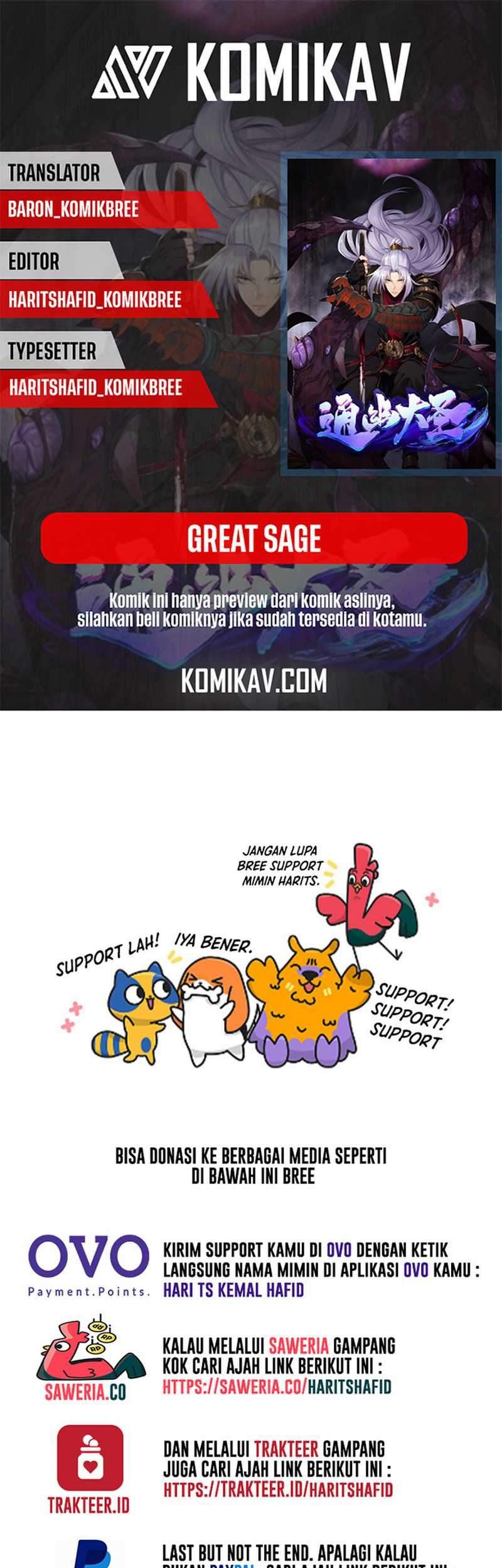 The Great Sage Chapter 3 - halaman 1