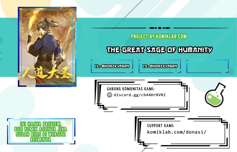 The Great Sage Of Humanity Chapter 1 - halaman 1