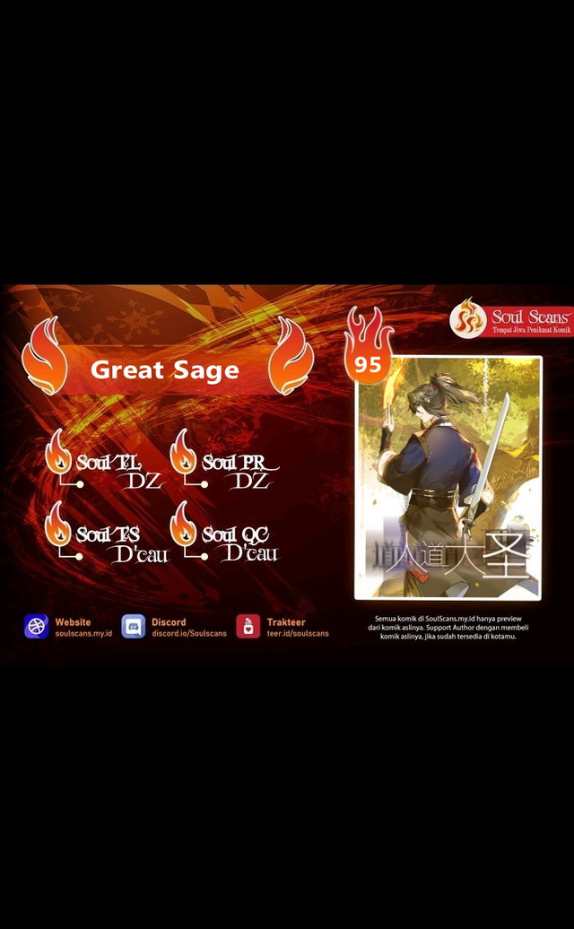 The Great Sage Of Humanity Chapter 95 - halaman 1