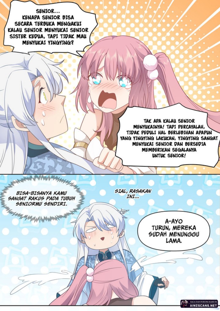 The Great Villain Senior Brother and All of His Yandere Junior Sisters Chapter 100 - halaman 9