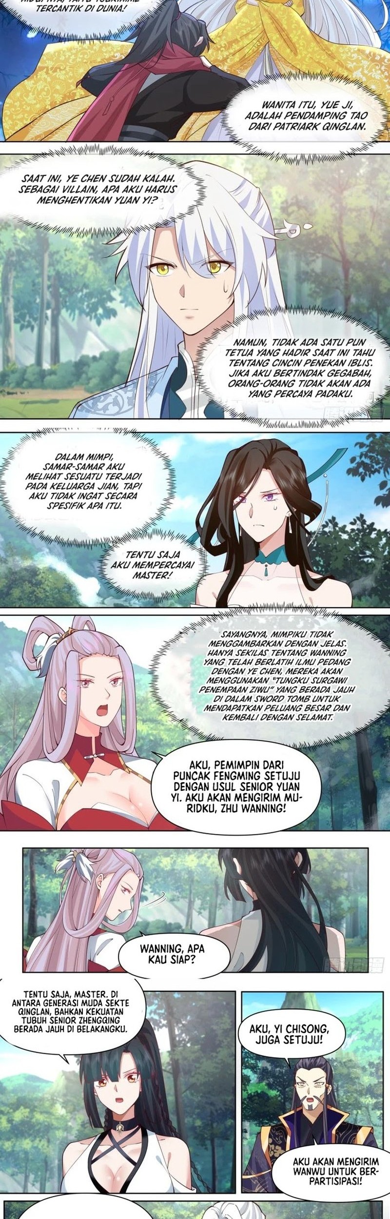 The Great Villain Senior Brother and All of His Yandere Junior Sisters Chapter 103 - halaman 5
