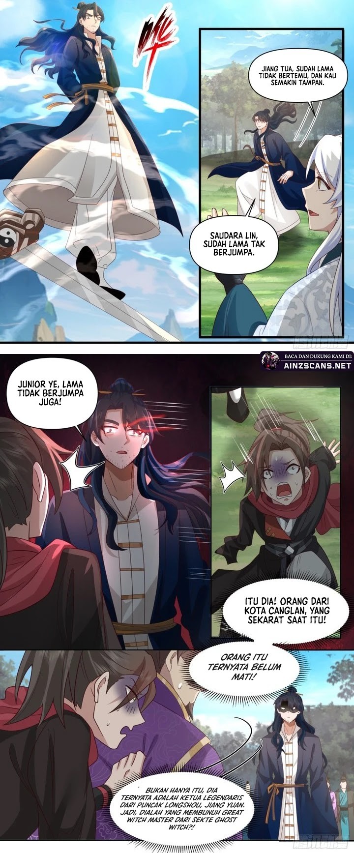 The Great Villain Senior Brother and All of His Yandere Junior Sisters Chapter 104 - halaman 3