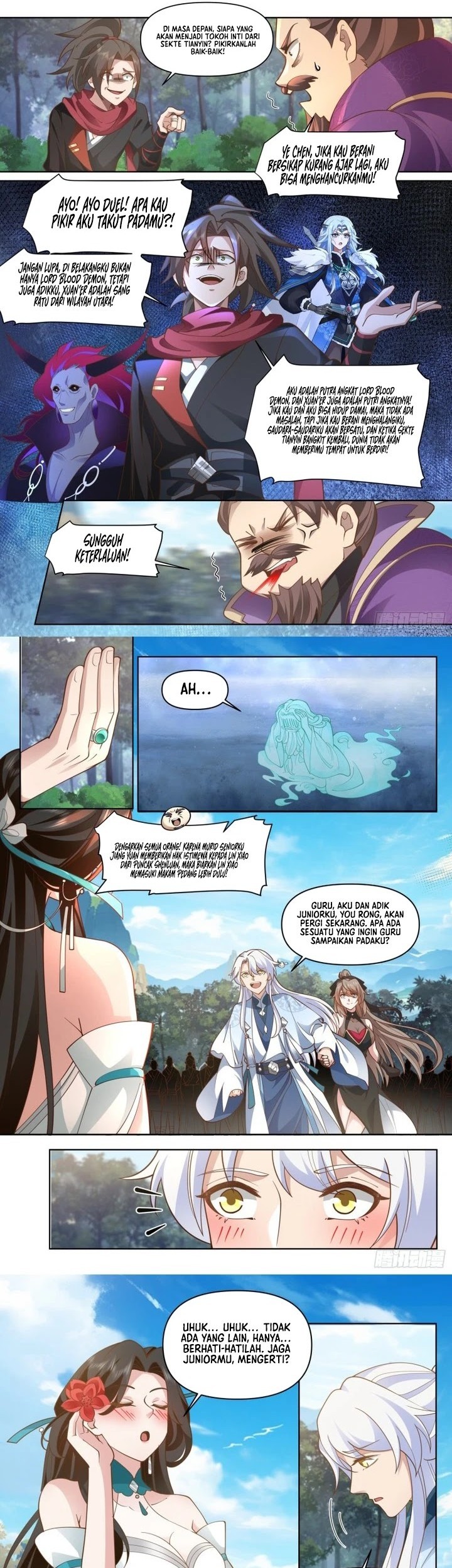 The Great Villain Senior Brother and All of His Yandere Junior Sisters Chapter 105 - halaman 5
