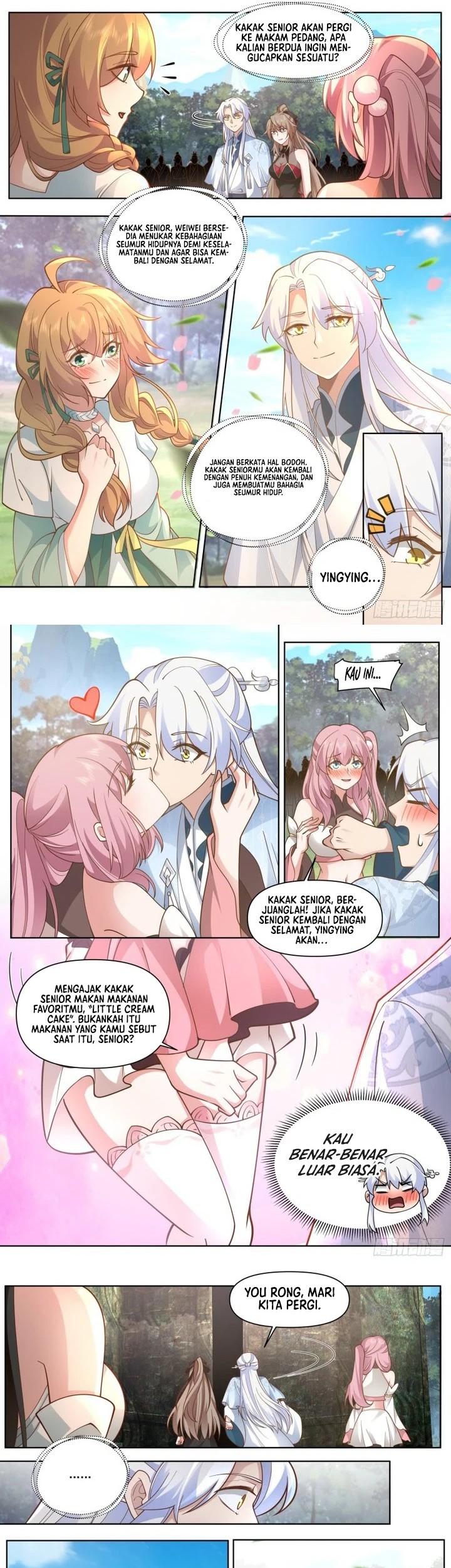 The Great Villain Senior Brother and All of His Yandere Junior Sisters Chapter 105 - halaman 7
