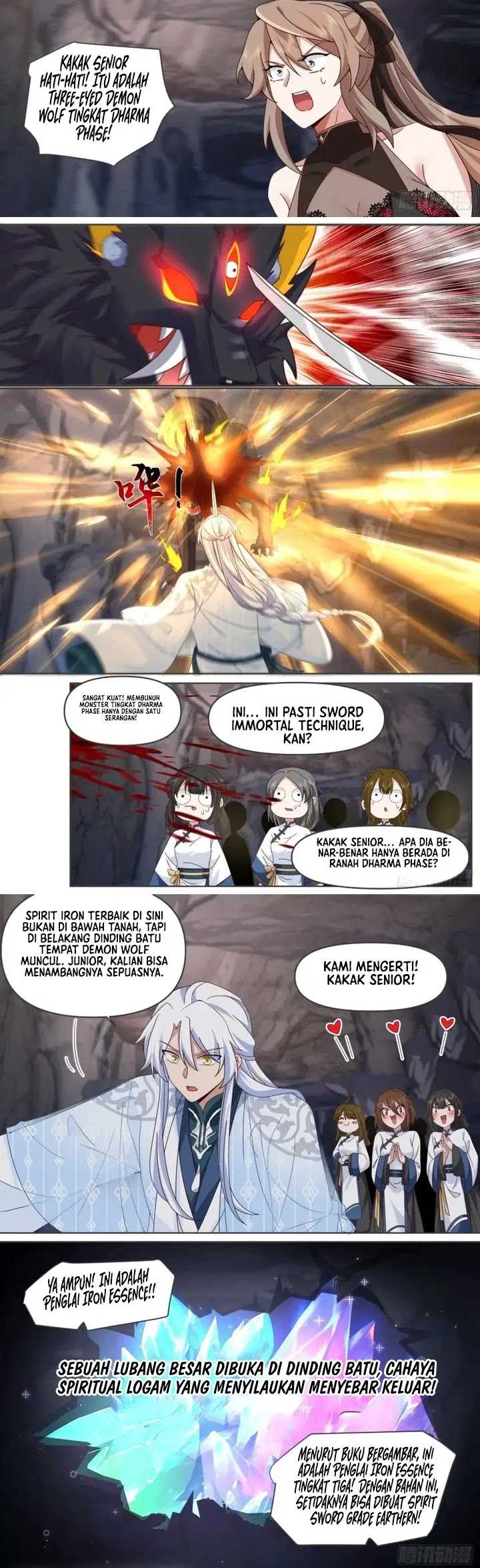 The Great Villain Senior Brother and All of His Yandere Junior Sisters Chapter 106 - halaman 10