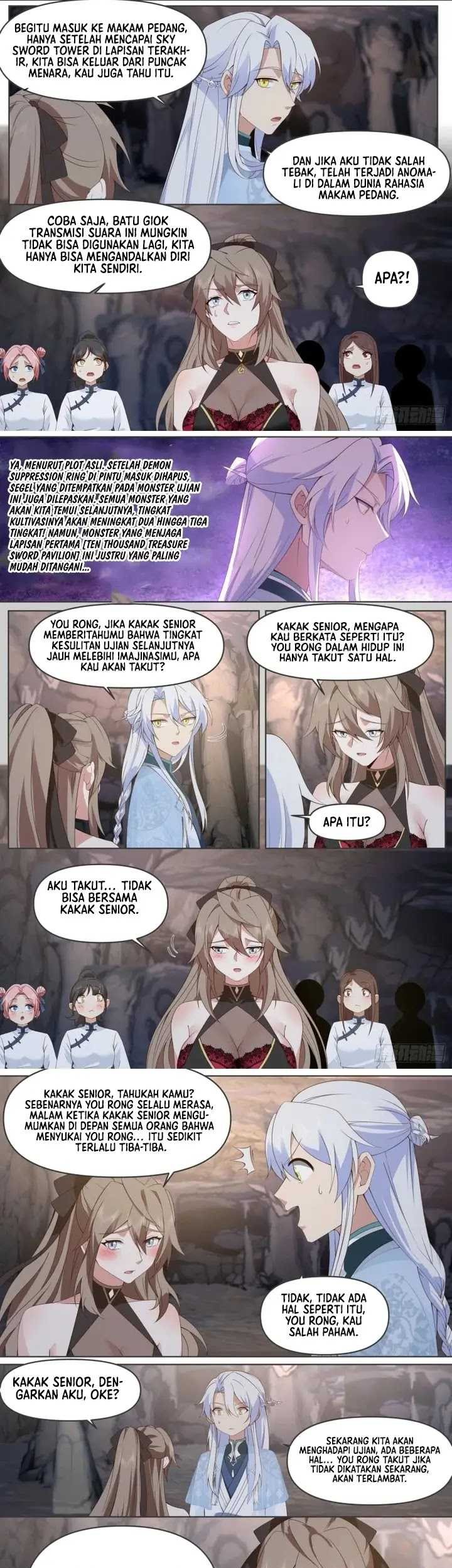 The Great Villain Senior Brother and All of His Yandere Junior Sisters Chapter 106 - halaman 5