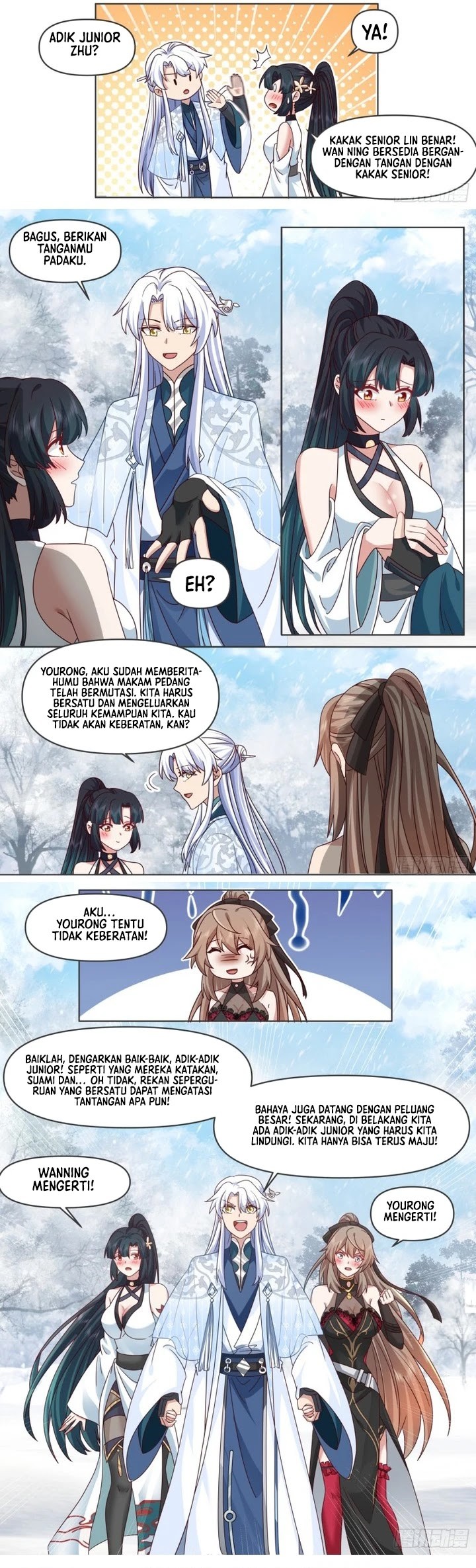 The Great Villain Senior Brother and All of His Yandere Junior Sisters Chapter 107 - halaman 2