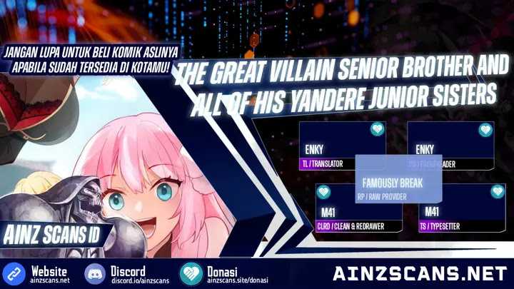 The Great Villain Senior Brother and All of His Yandere Junior Sisters Chapter 109 - halaman 1