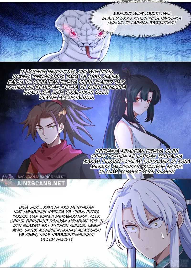 The Great Villain Senior Brother and All of His Yandere Junior Sisters Chapter 110 - halaman 12