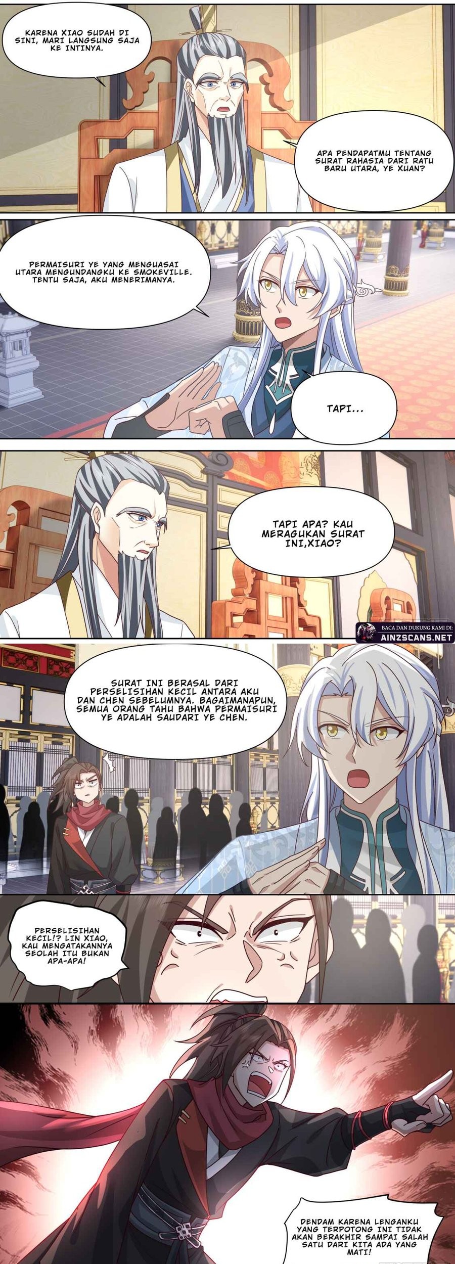 The Great Villain Senior Brother and All of His Yandere Junior Sisters Chapter 129 - halaman 3