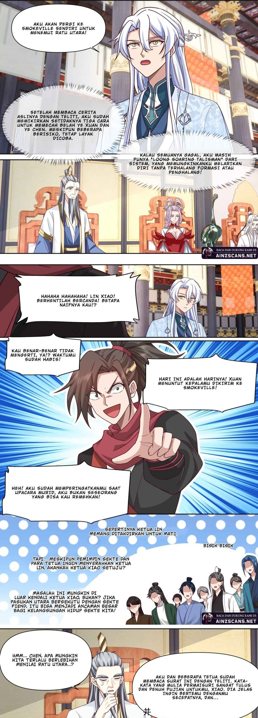 The Great Villain Senior Brother and All of His Yandere Junior Sisters Chapter 129 - halaman 5