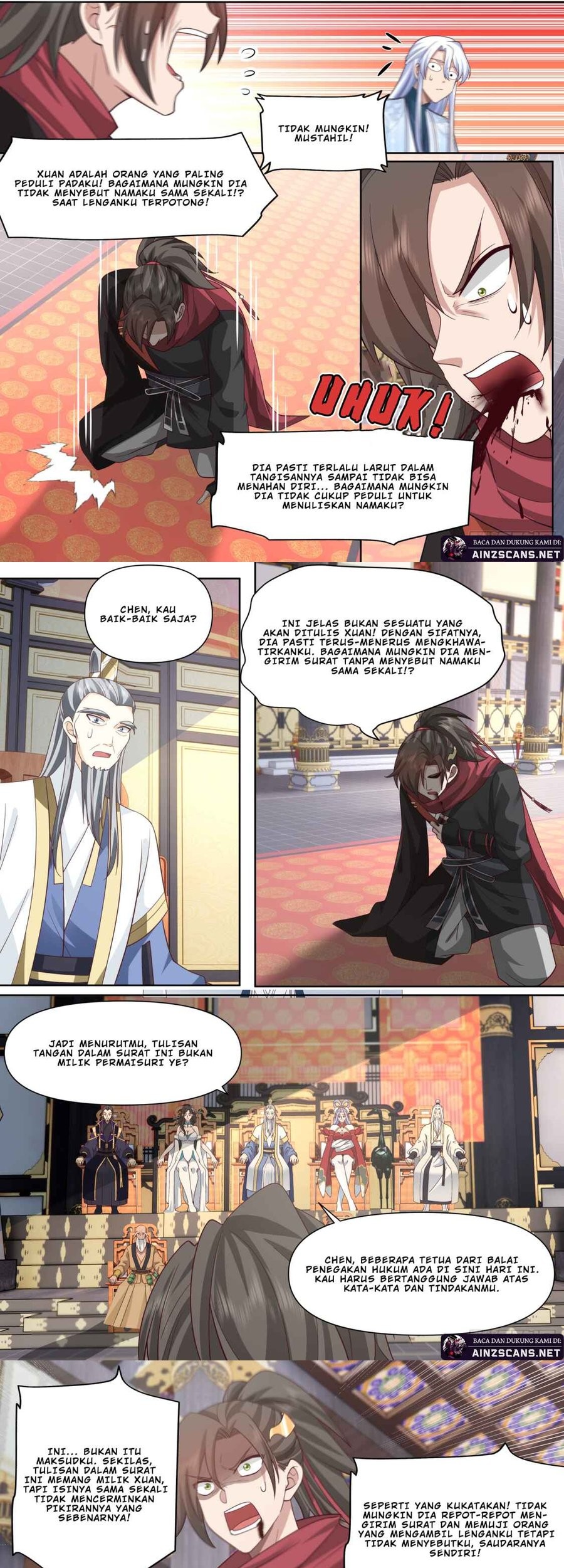 The Great Villain Senior Brother and All of His Yandere Junior Sisters Chapter 129 - halaman 7