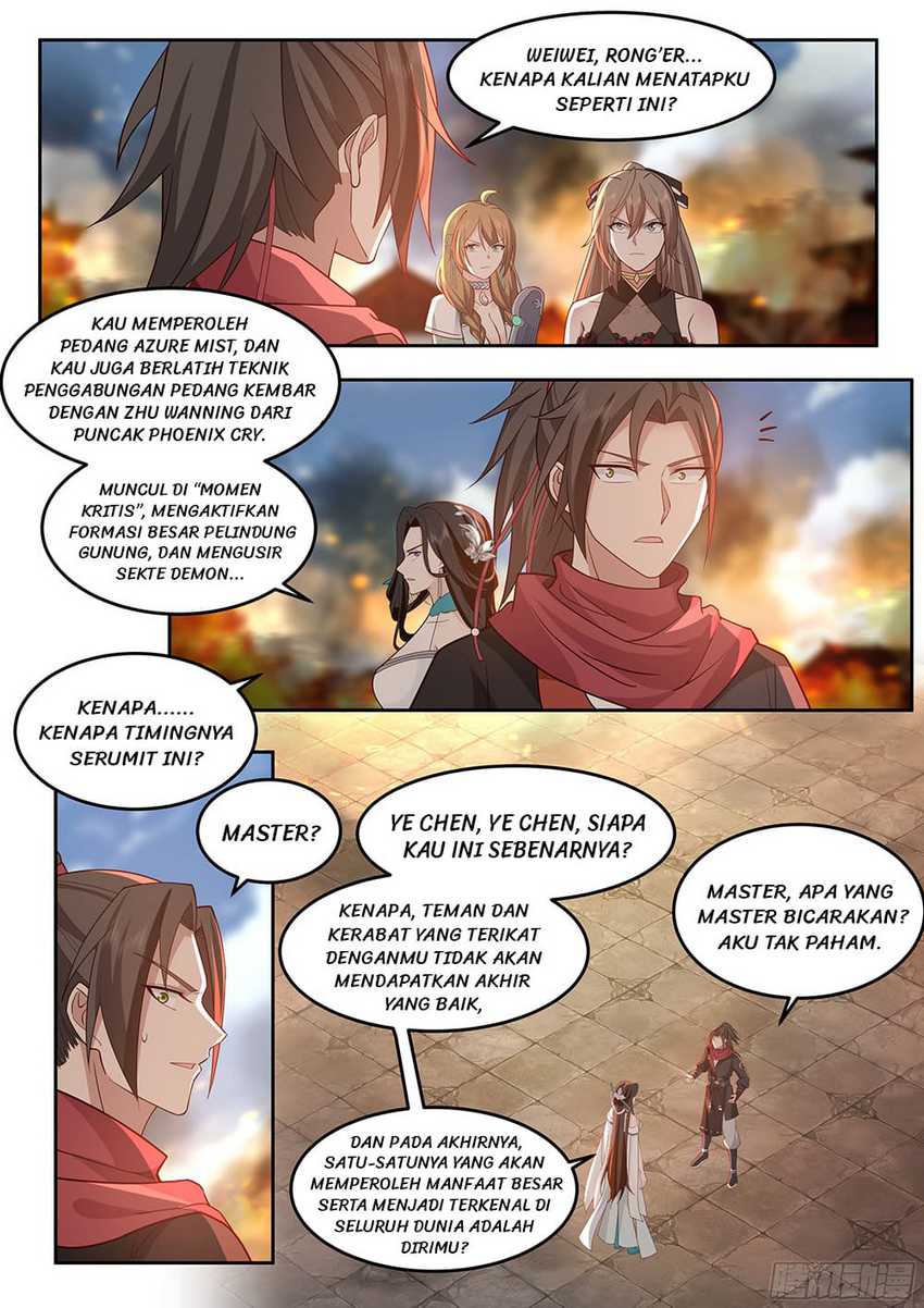 The Great Villain Senior Brother and All of His Yandere Junior Sisters Chapter 14 - halaman 11