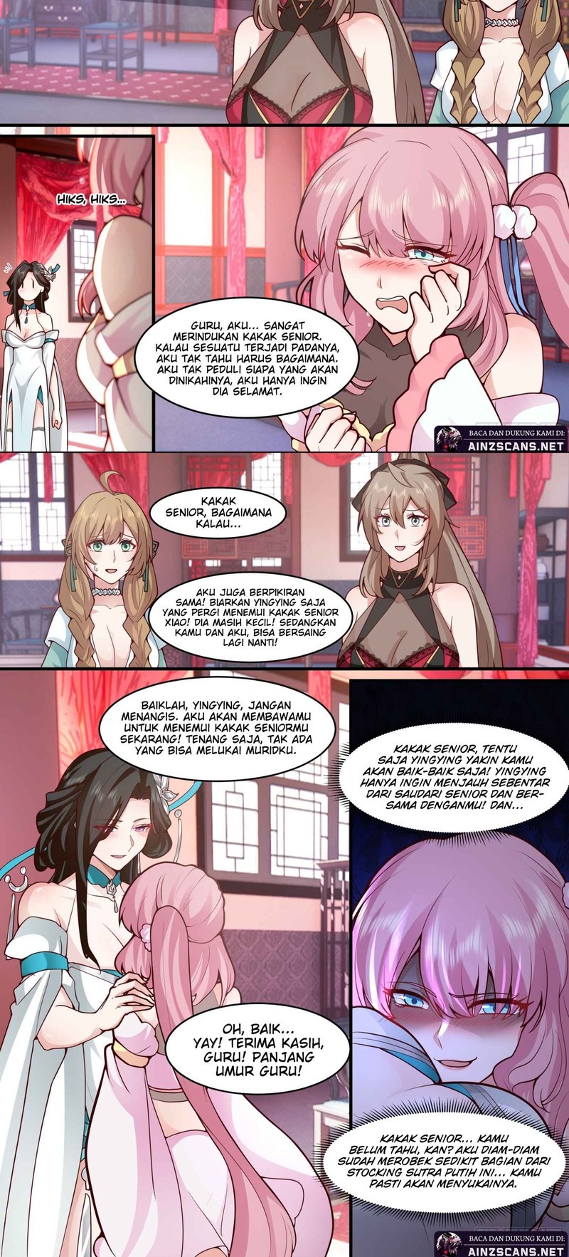 The Great Villain Senior Brother and All of His Yandere Junior Sisters Chapter 140 - halaman 1