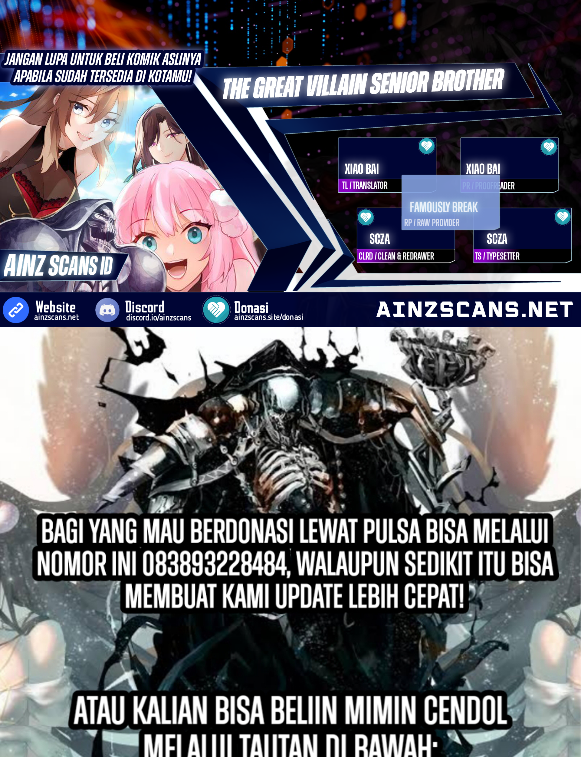 The Great Villain Senior Brother and All of His Yandere Junior Sisters Chapter 144 - halaman 1