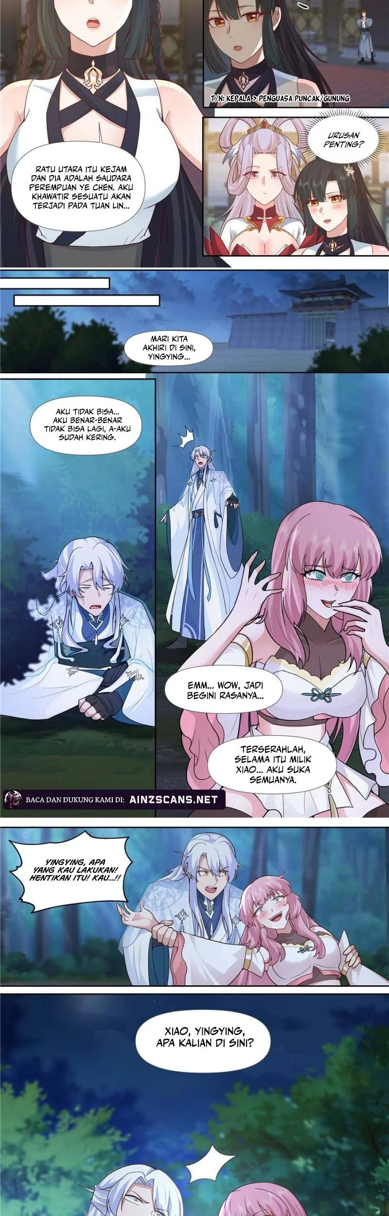 The Great Villain Senior Brother and All of His Yandere Junior Sisters Chapter 157 - halaman 1