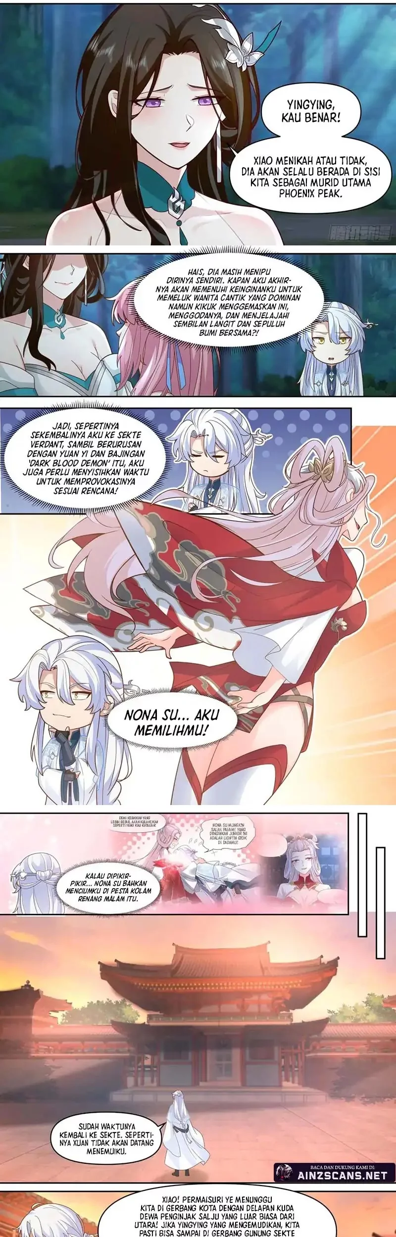 The Great Villain Senior Brother and All of His Yandere Junior Sisters Chapter 158 - halaman 5