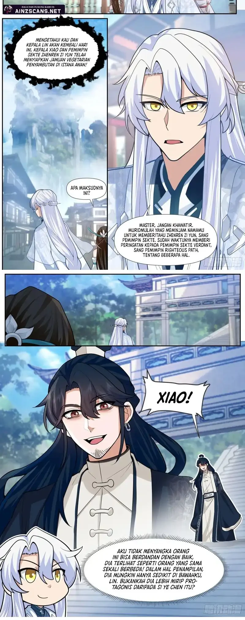 The Great Villain Senior Brother and All of His Yandere Junior Sisters Chapter 161 - halaman 4